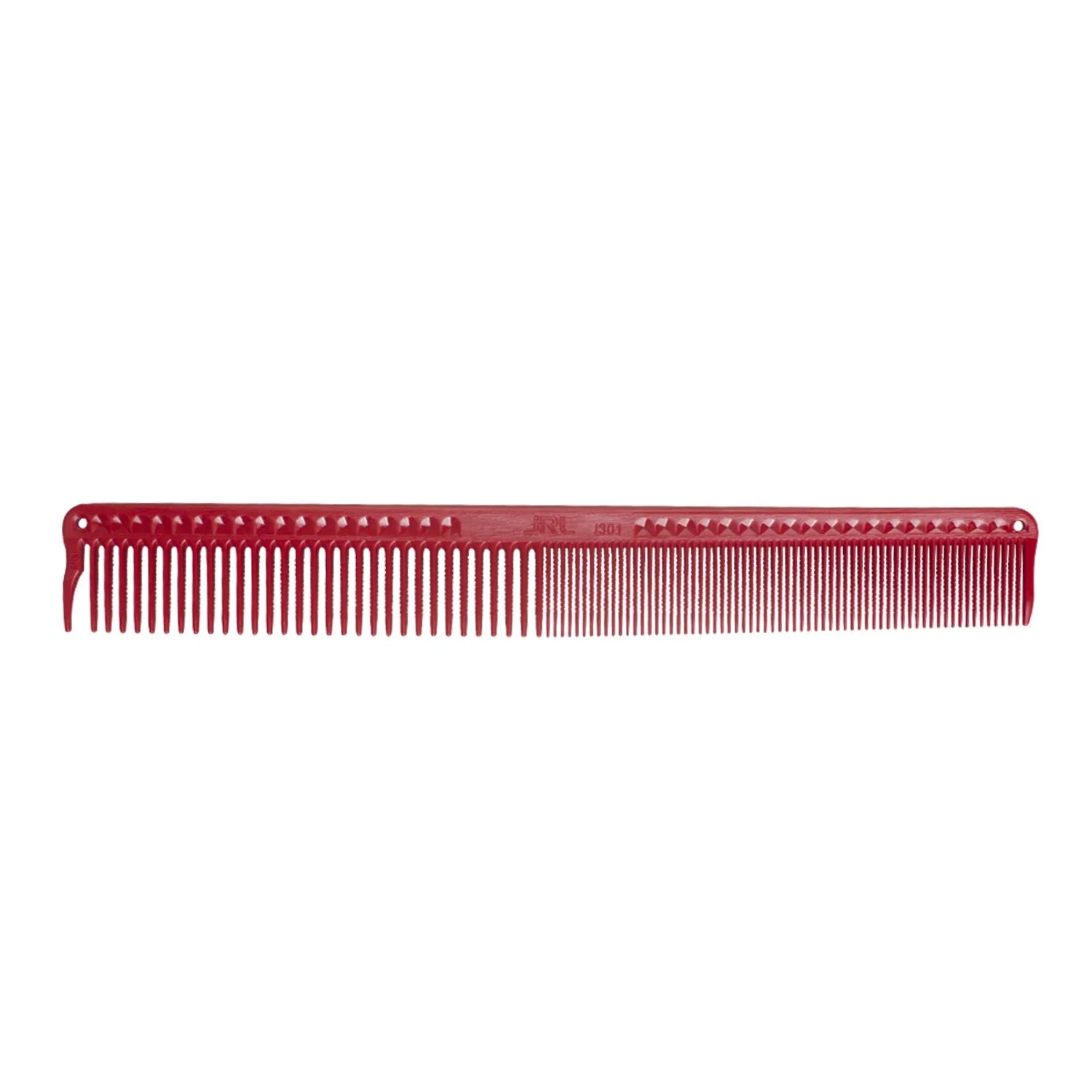 JRL red barber comb set JRL-J001 with leather bag