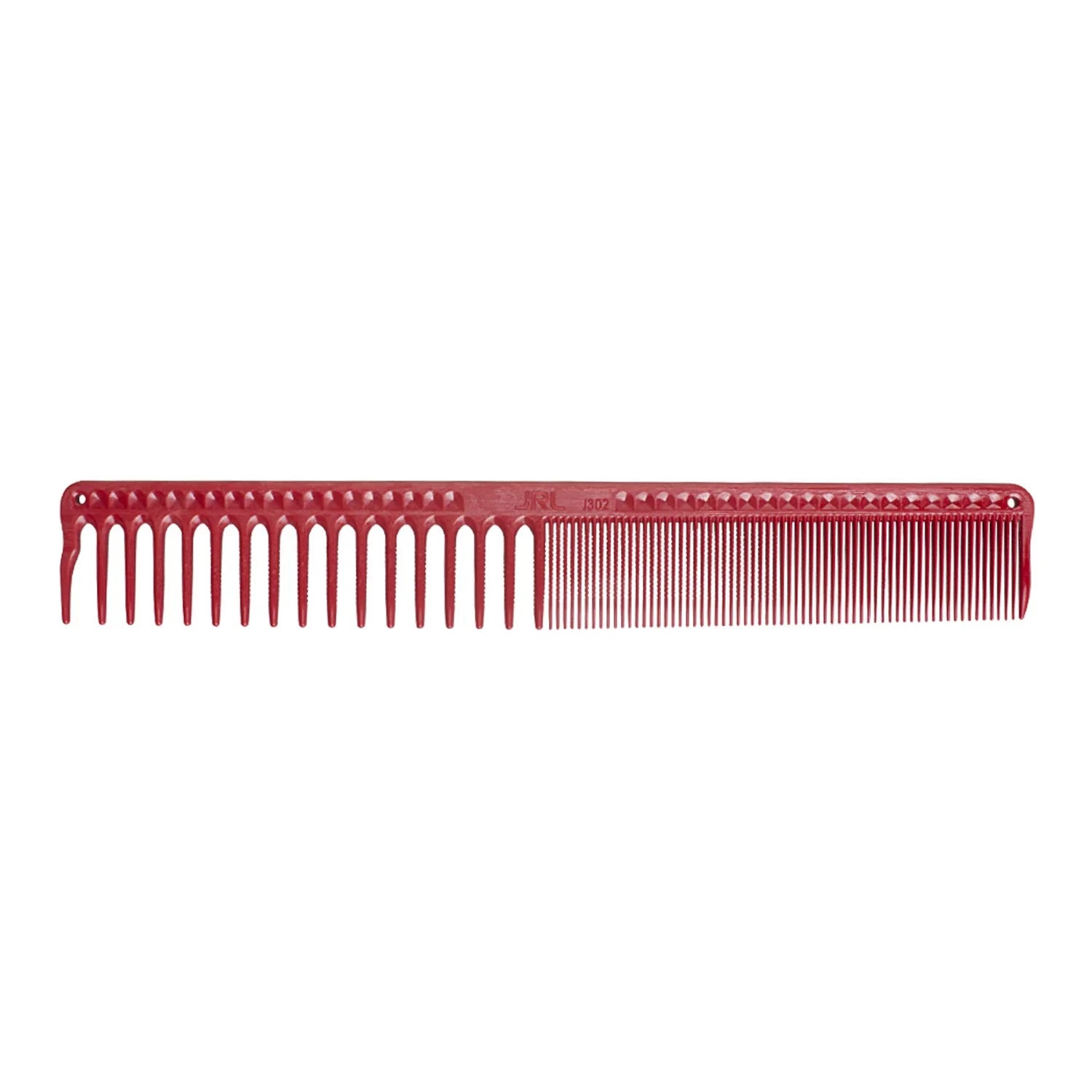 JRL red barber comb set JRL-J001 with leather bag