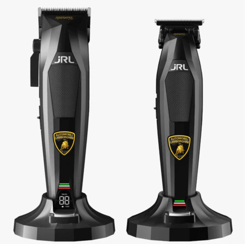 JRL x Lamborghini Diamante Cordless Clipper & Trimmer Combo Set - Black # DI2025B
