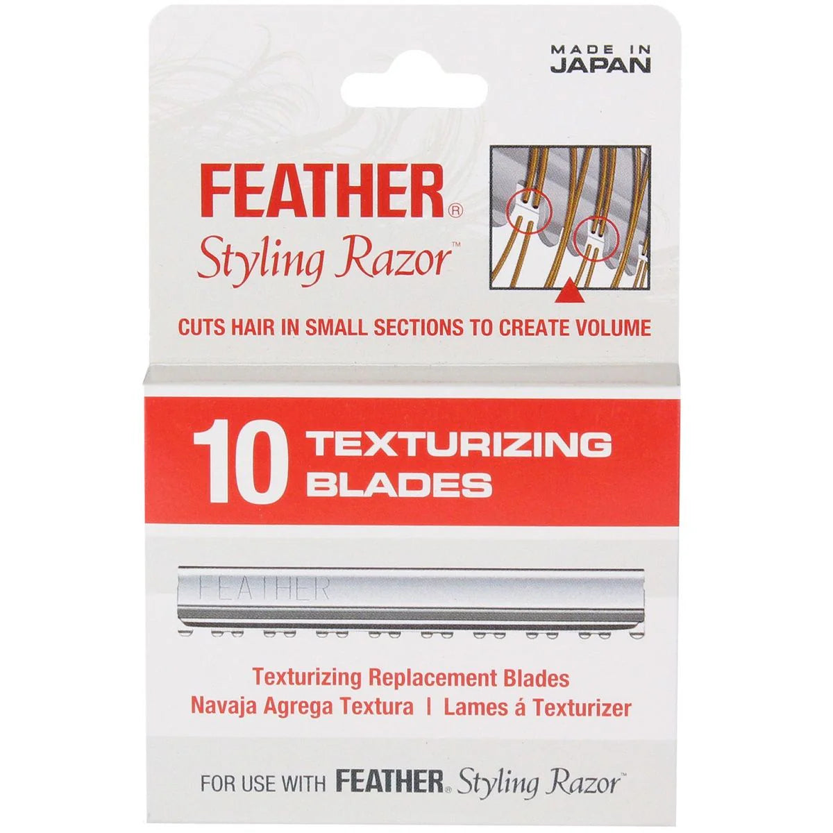 Jatai Feather texturizing blades F1-20-106 10 pack
