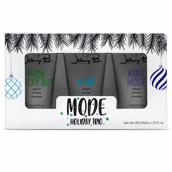 Johnny B MODE Holiday Trio Set – 3 Styling Gels