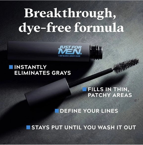 Just for Men 1-Day Beard & Brow Color - 3 Color