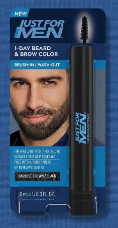 Just for Men 1-Day Beard & Brow Color - 3 Color