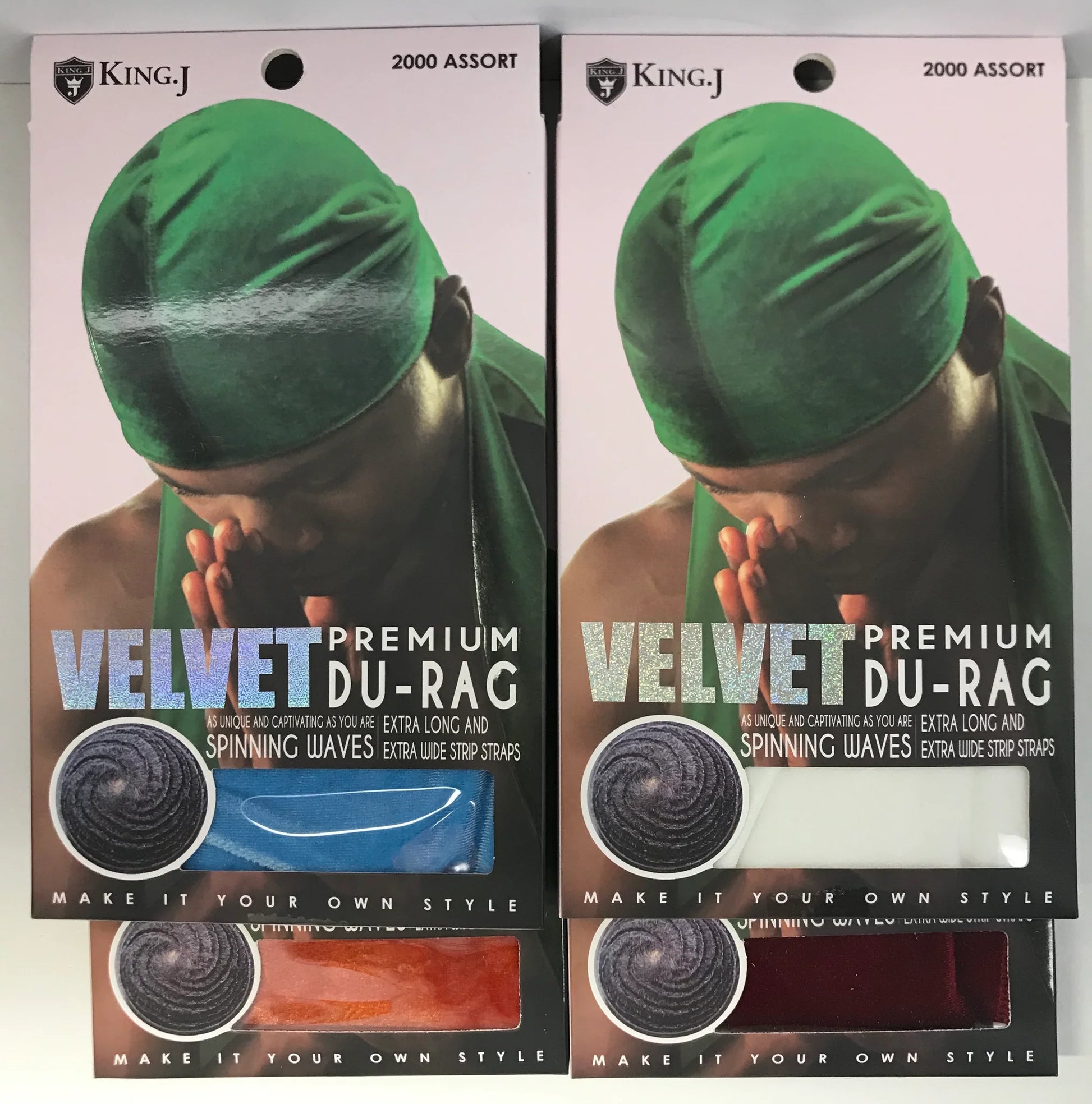 King. J Velvet Premium Du-Rag