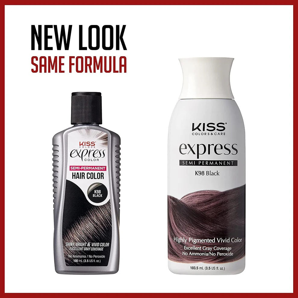 Kiss Express Color semi permanent hair color rinse vivid shine