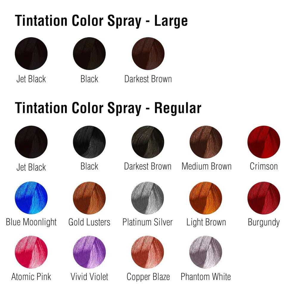 Kiss Tintation Light Brown Temporary Hair Color Spray Root Cover Up