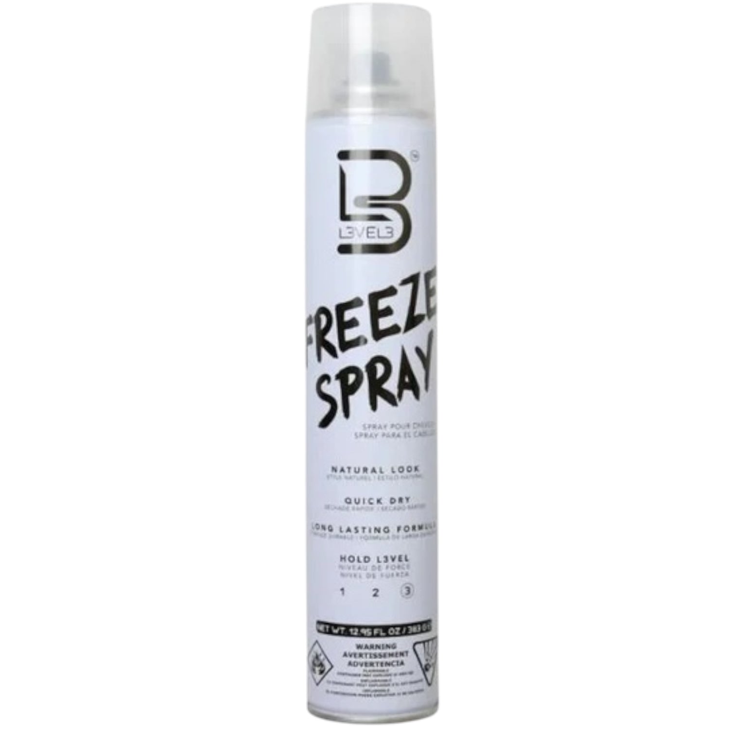 L3VEL3 FREEZE HAIR SPRAY 12.95 OZ