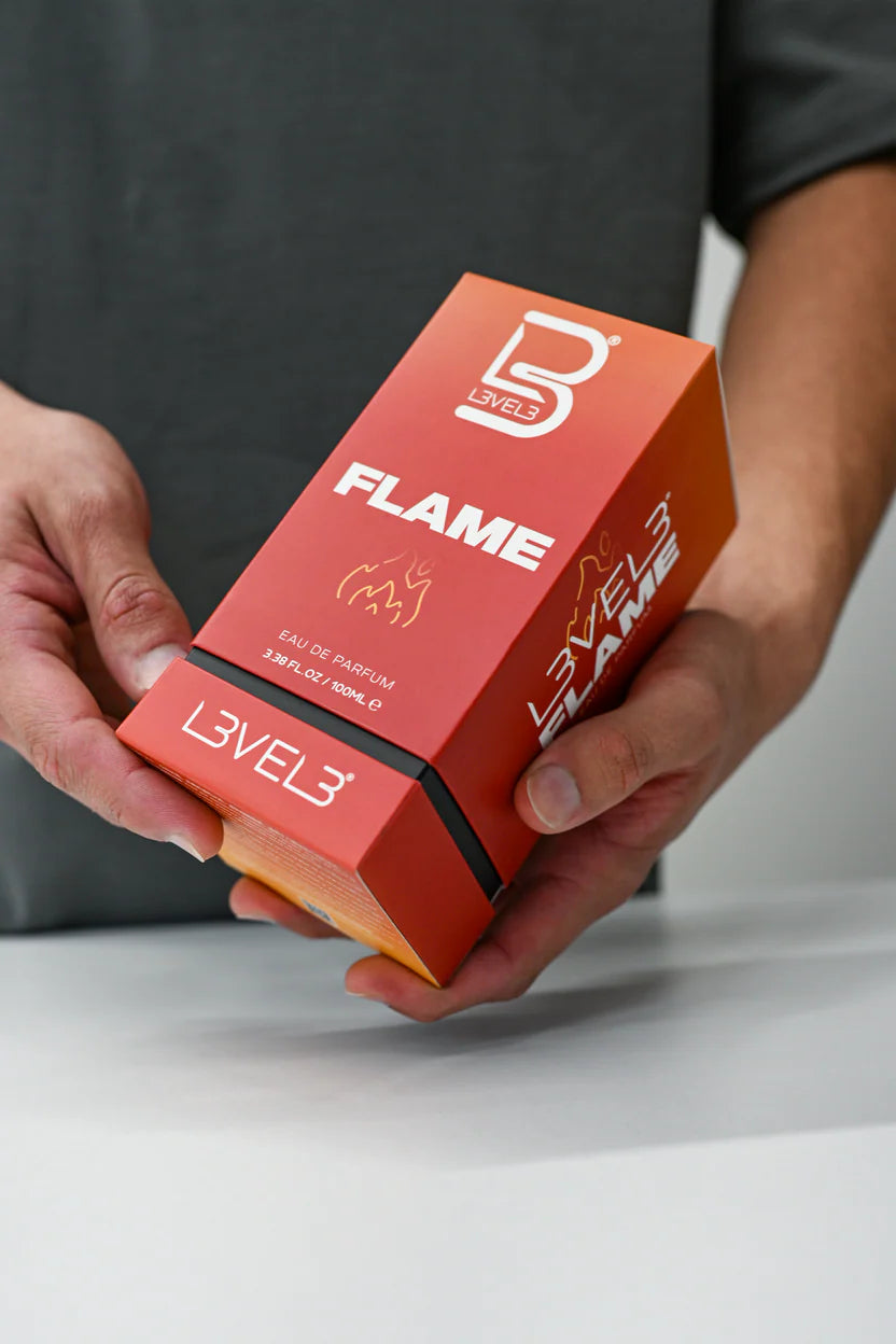 L3VEL3 Flame Eau De Parfum Cologne 100ml Bottle