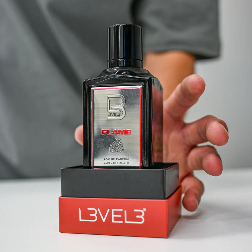 L3VEL3 Flame Eau De Parfum Cologne 100ml Bottle