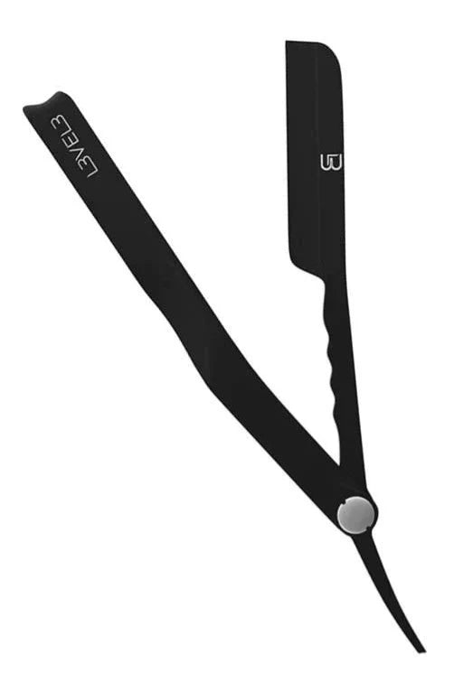 L3VEL3 Milly Clutch Razor Holder black stainless steel barber razor
