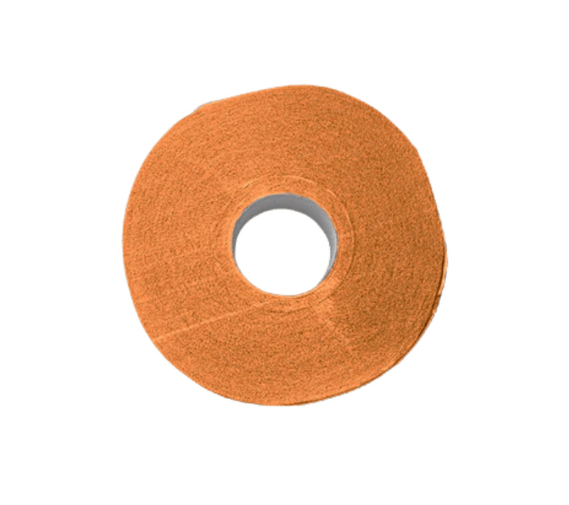 L3VEL3 NECK STRIPS - ORANGE - 5 ROLLS 100 STRIPS/ROLL