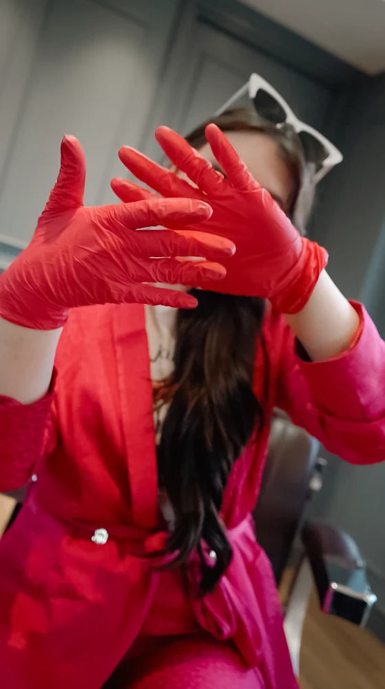 L3VEL3 Nitrile Gloves Variety Pack 150ct – 3 Colors, Powder-Free