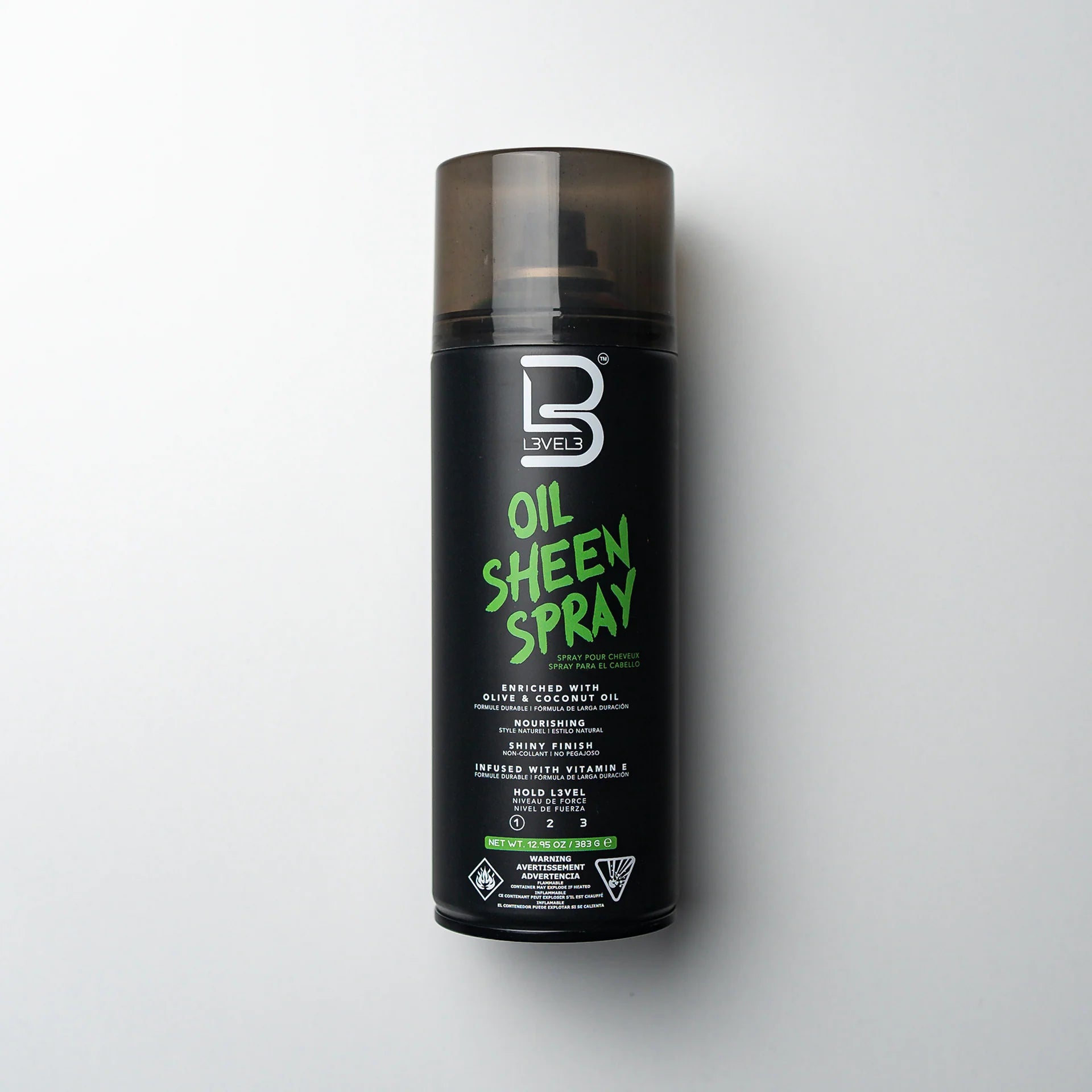 L3VEL3 Oil Sheen Spray 13.5oz – Olive Oil Gloss Finish