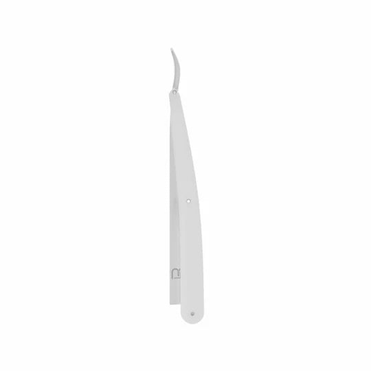 L3VEL3 STRAIGHT RAZOR HOLDER - WHITE