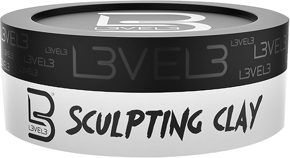 L3VEL3 Sculpting Clay 150ml – Extreme Hold, Matte Finish