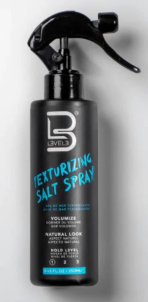 L3VEL3 Texturizing Sea Salt Spray – 250ml | Adds Texture, Volume & Natural Waves