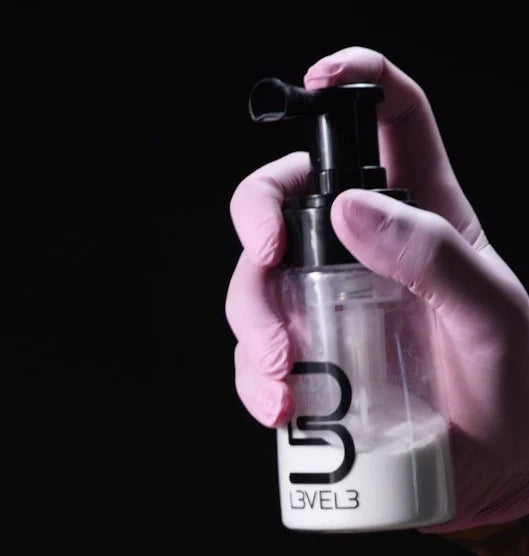 L3VEL3 powder spray bottle barber tool