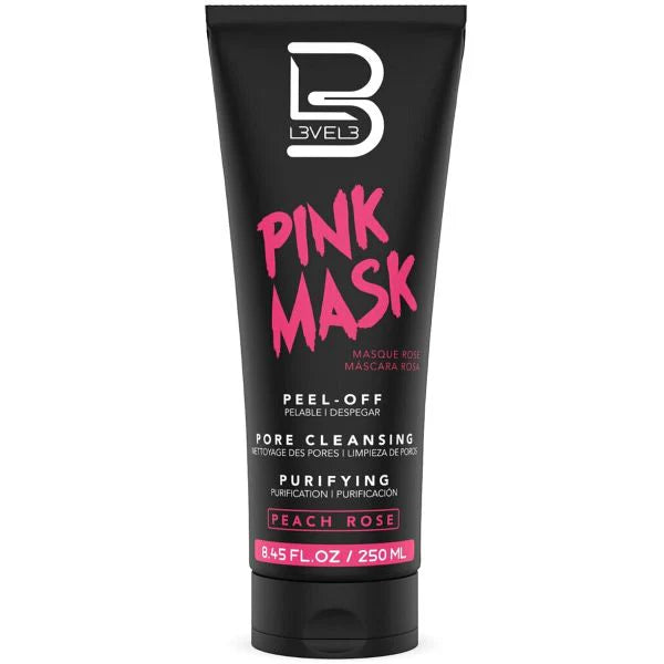 L3 pink clay face mask 250ml skincare treatment