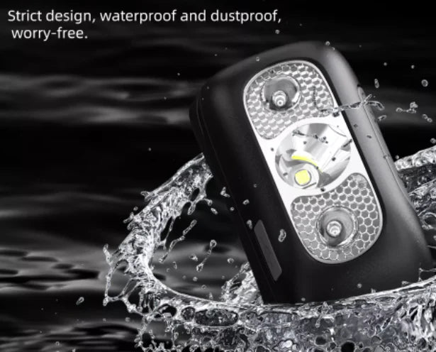 LED portable rechargeable headlamp lightweight waterproof 500 lumens