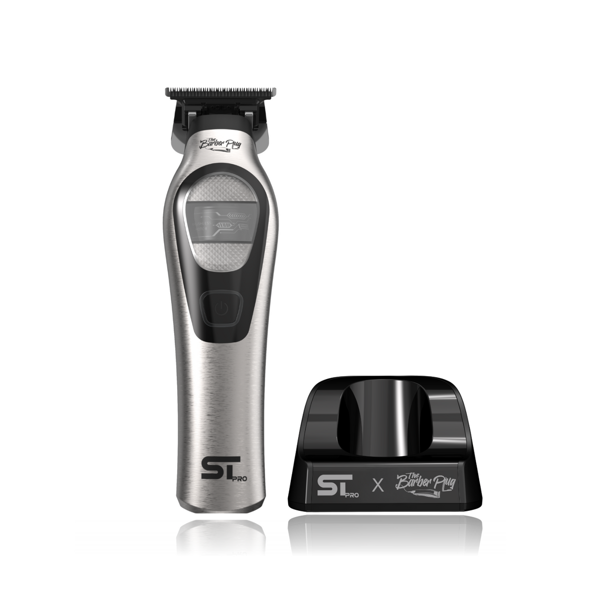 Supreme Trimmer TORQ Trimmer in silver front view
