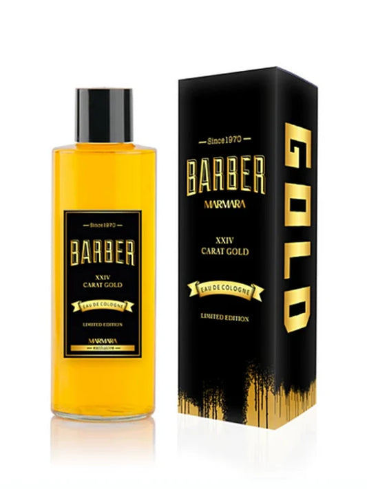 Marmara Barber 24K Gold Cologne Spray 500ml Limited Edition Fragrance