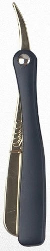 Milly stainless steel straight razor with folding zinc alloy handle