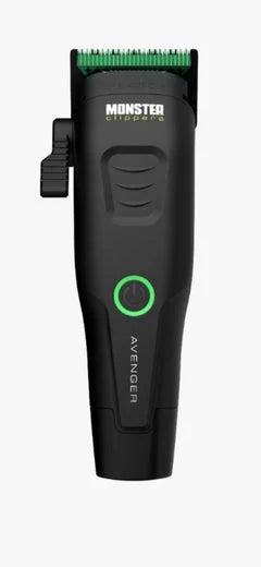 Monster Clippers Avenger – 6800 RPM Brushless Cordless Clipper, DLC Fade Blade
