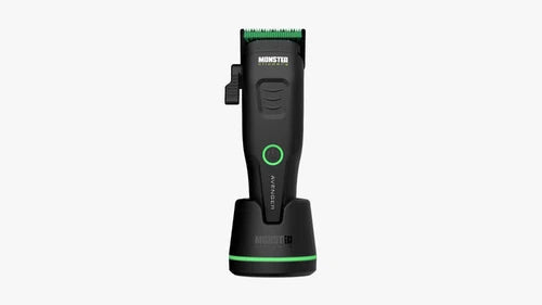 Monster Clippers Avenger – 6800 RPM Brushless Cordless Clipper, DLC Fade Blade
