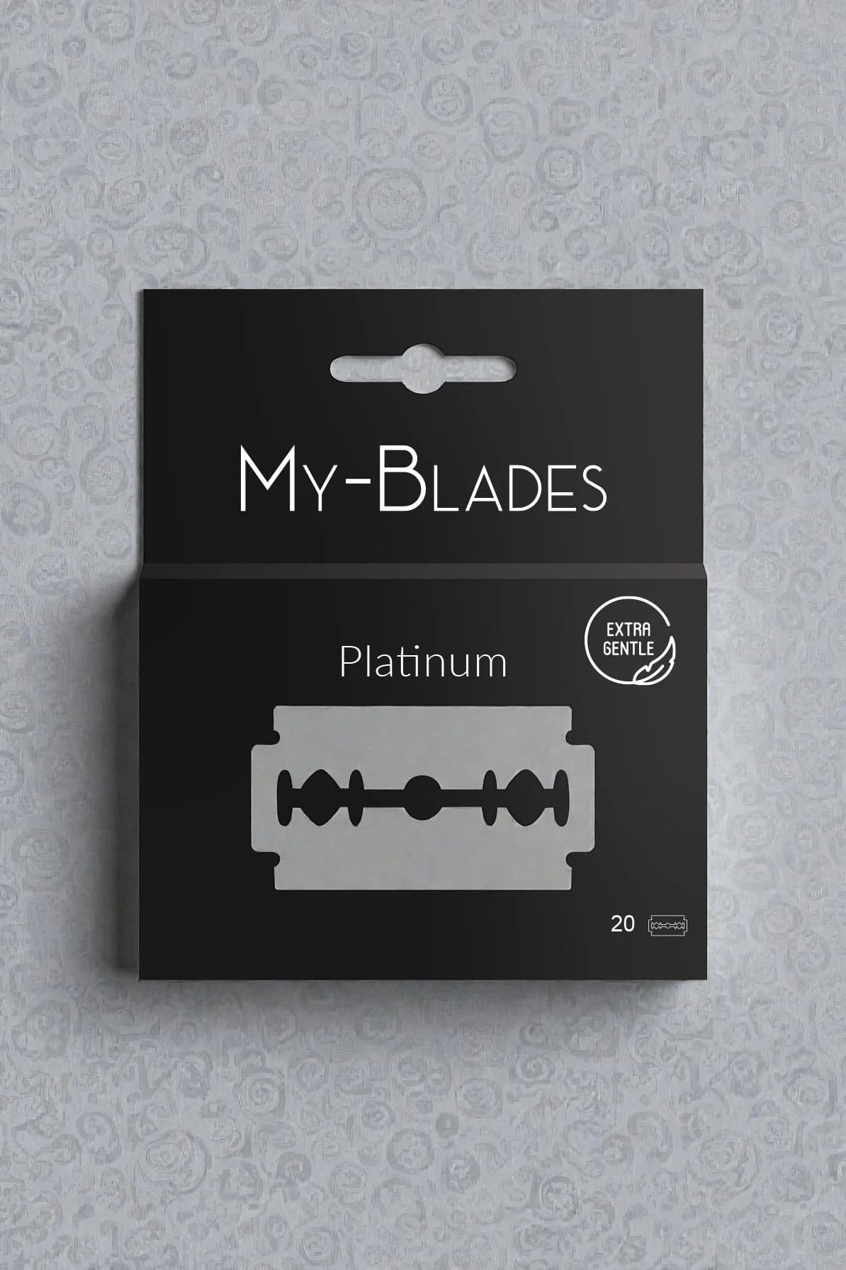 My-Blades Platinum Double Edge Razor Blades 20 Pack