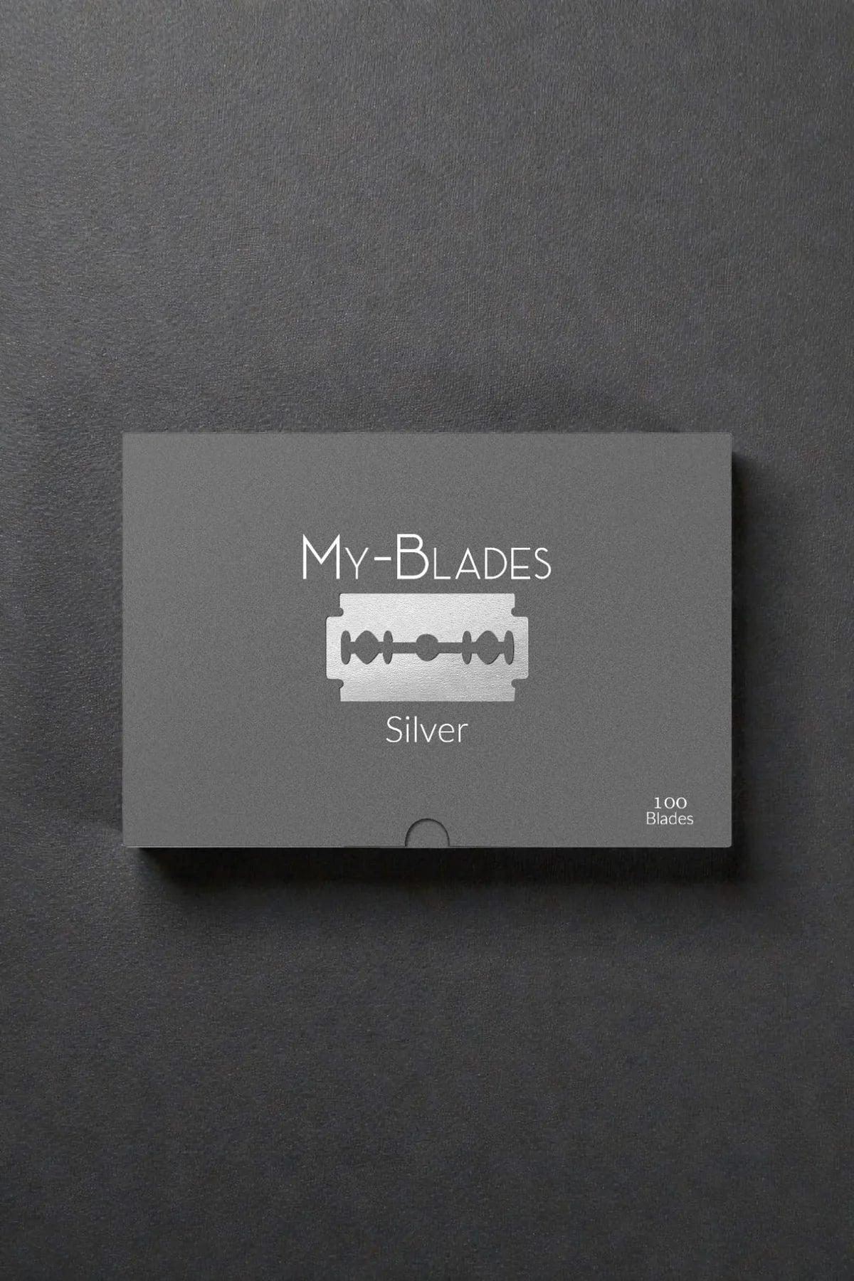 My-Blades Silver Double Edge Razor Blades 100 Pack