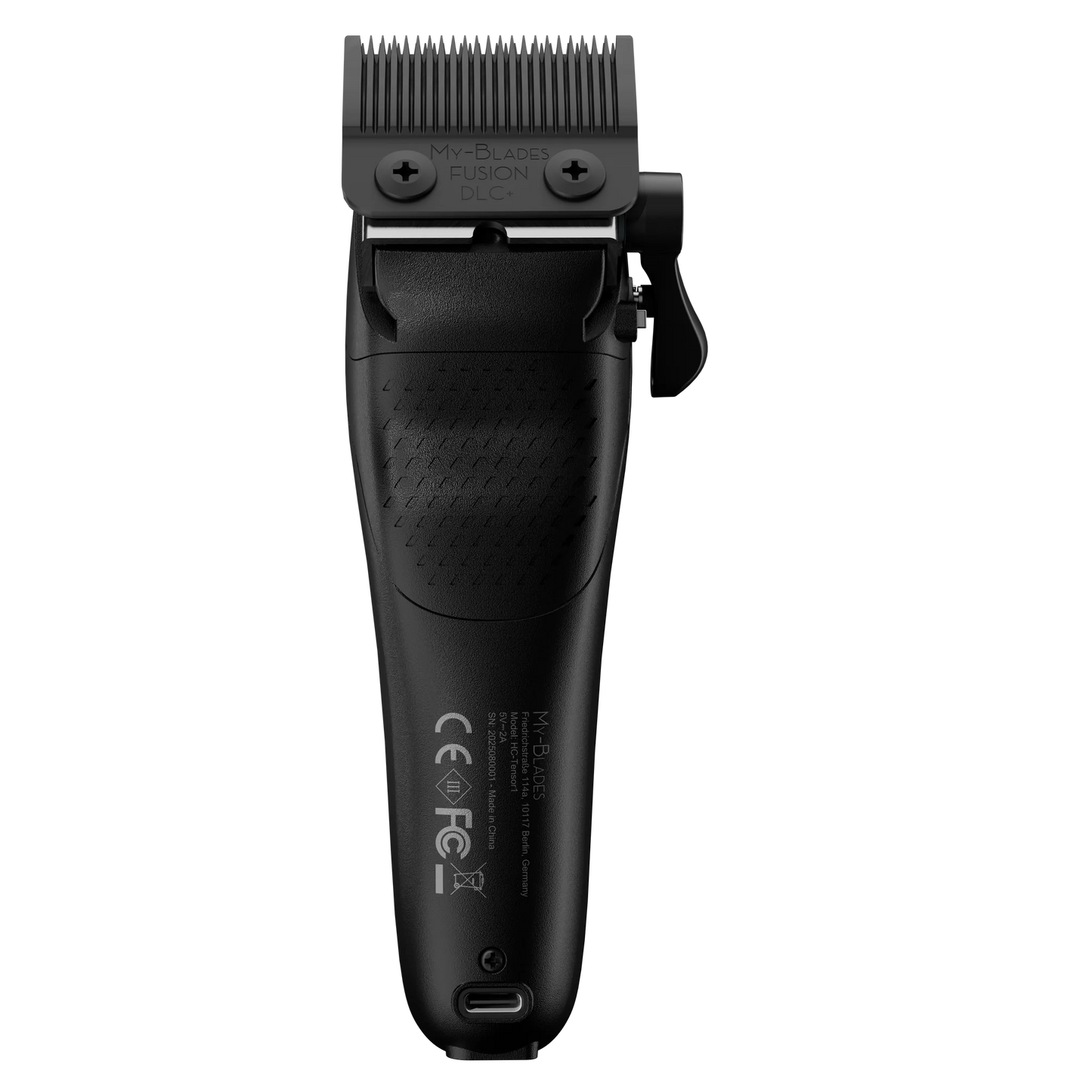 My Blades Tensor 1 AI-Powered Hair Clipper Black Edition zirconium DLC graphene blades