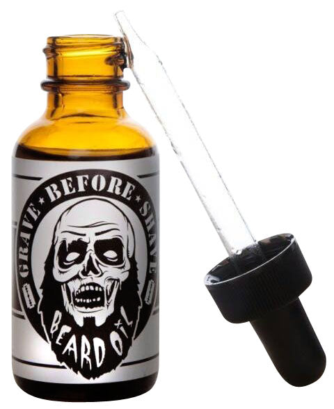 Grave Before Shave Beard Oil – 1 oz – OG beard oil clipped n product view