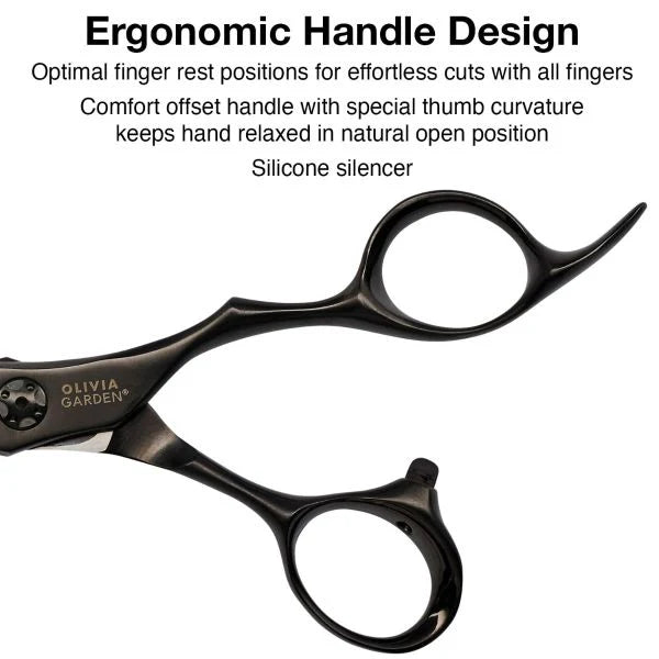 Olivia Garden Barber Shears Intro Kit 7 inch 30 Teeth