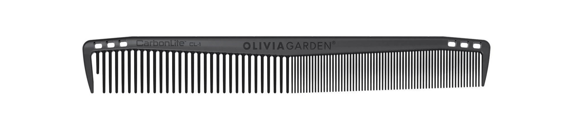 Olivia Garden CarbonLite CL-1 7 inch carbon cutting barber comb