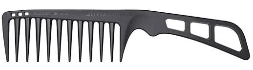 Olivia Garden CarbonLite CL-6 wide tooth handle barber comb