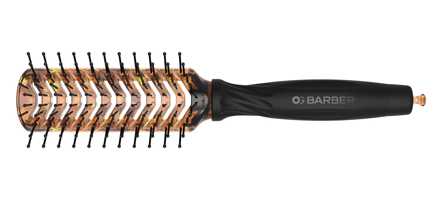 Olivia Garden OG Barber Tunnel Wave Brush Vent Design