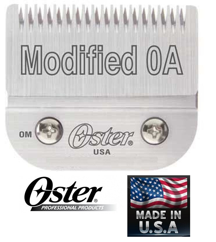 Oster modified 0A detachable clipper blade for textured hair