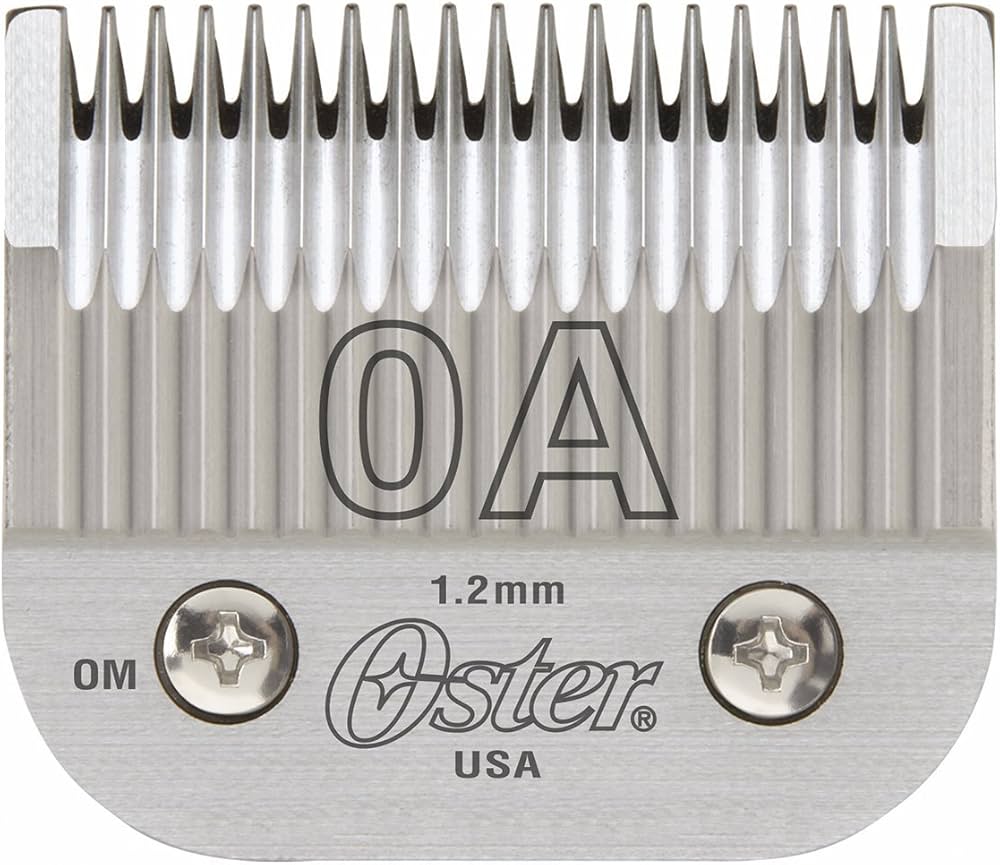 Oster detachable clipper blade size 0A medium close cut