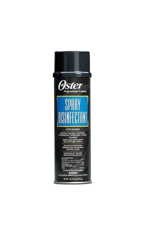 Oster spray disinfectant clipper and blade cleaner