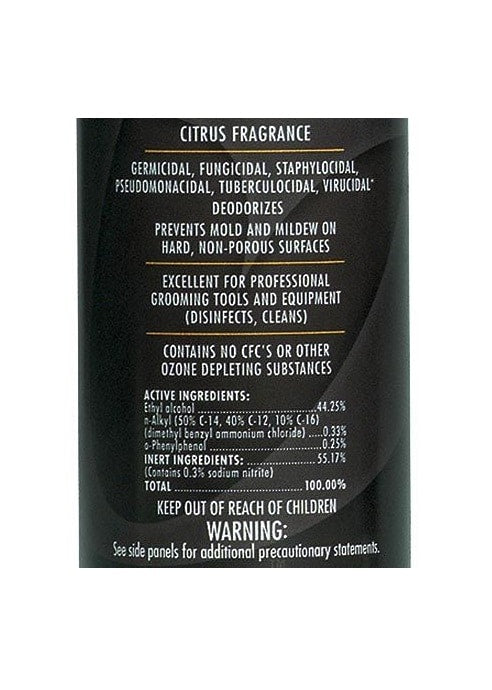 Oster spray disinfectant clipper and blade cleaner