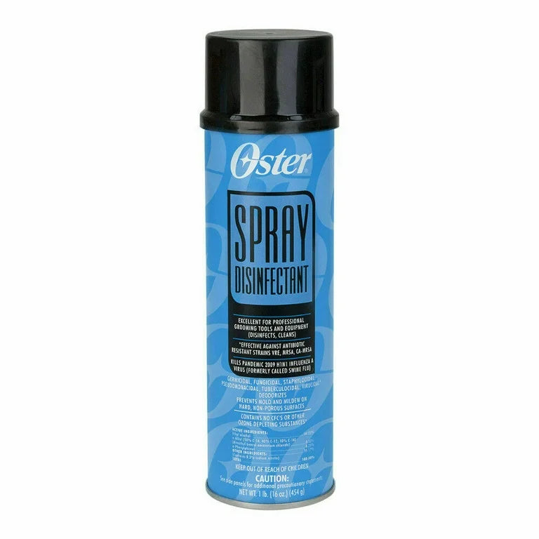 Oster spray disinfectant clipper and blade cleaner