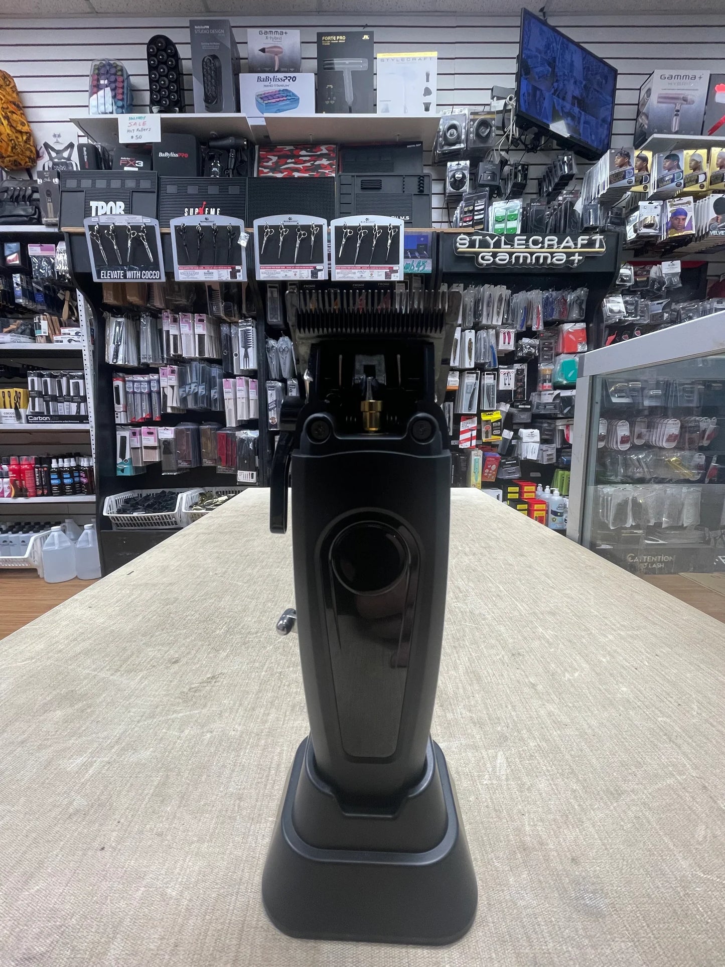 Palms PRO Cordless Hair Clipper with DLC Blade and USB-C Charging