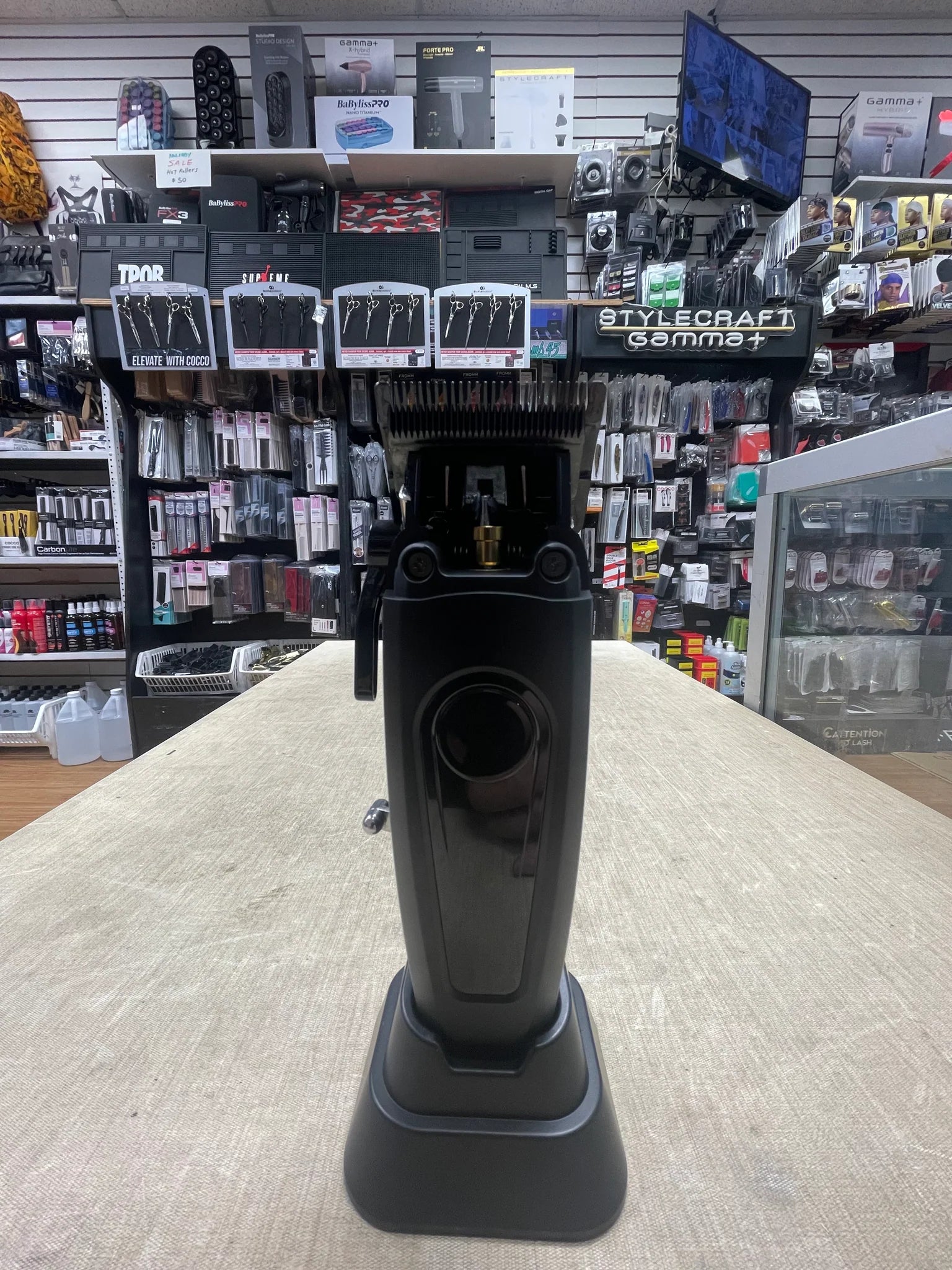 Palms PRO Cordless Hair Clipper with DLC Blade and USB-C Charging