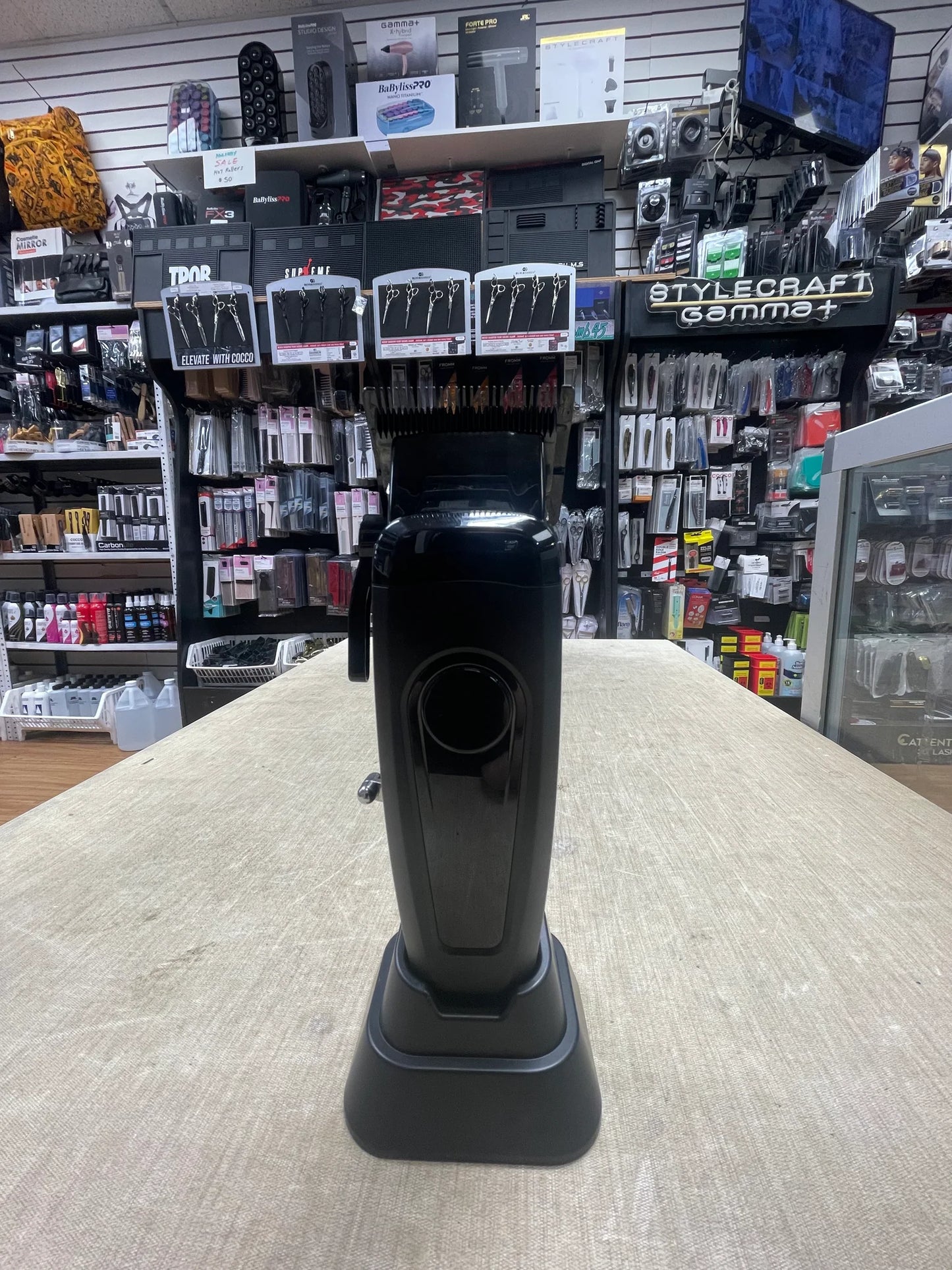 Palms PRO Cordless Hair Clipper with DLC Blade and USB-C Charging