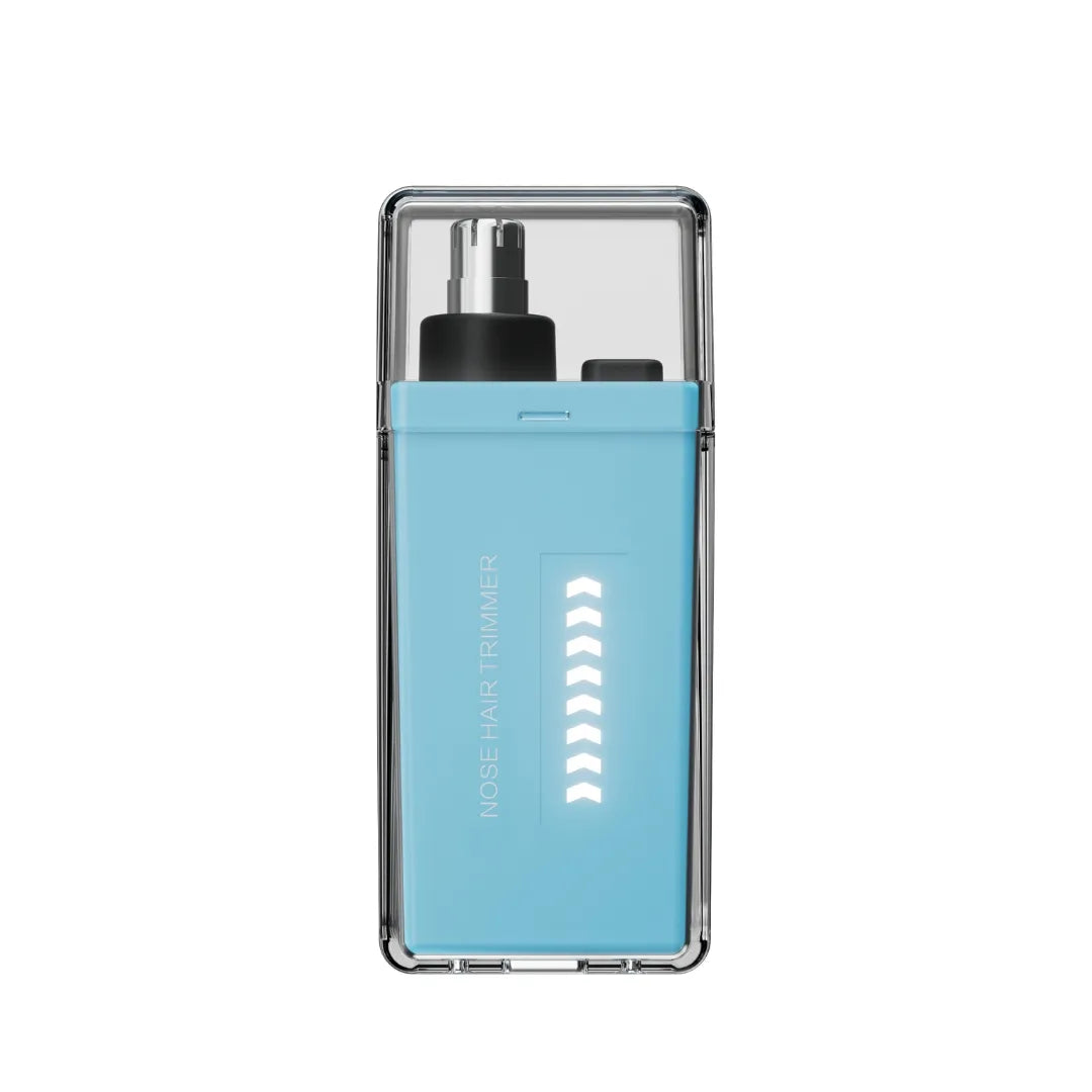 Personal nose ear eyebrow trimmer rechargeable Type-C blue
