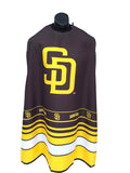 San Diego Padres OFFICIALLY LICENSED MLB BARBER CAPES