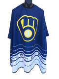 Milwaukee Brewers OFFICIALLY LICENSED MLB BARBER CAPES