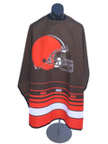 CLEVELAND BROWNS OFFICIALLY LICENSED NFL BARBER CAPES