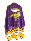 MINNESOTA VIKINGS OFFICIALLY LICENSED NFL BARBER CAPES