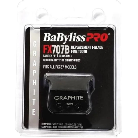 BABYLISS PRO REPLACEMENT T-BLADE GRAPHITE FINE TOOTH FITS ALL FX787 MODELS # FX707B